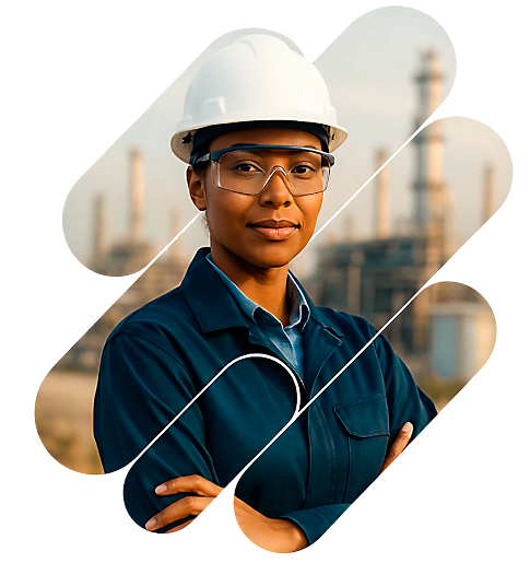 Profissional da Muhatu Energy Angola